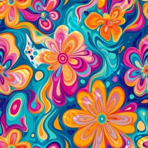 Psychedelic Flowers 026