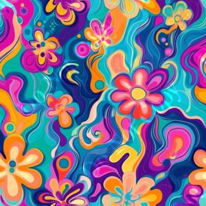 Psychedelic Flowers 027