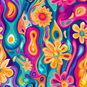 Psychedelic Flowers 028