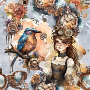 Floral Steampunk 006
