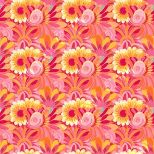 Orange Pink Retro 006