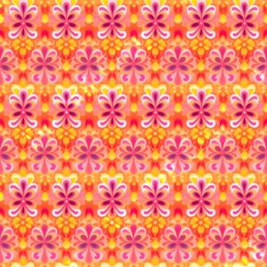 Orange Pink Retro 007