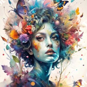 Vintage Floral Collage 006