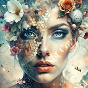 Vintage Floral Collage 008