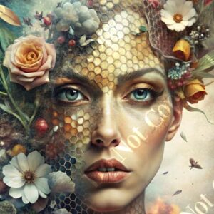 Vintage Floral Collage 009