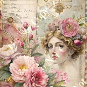 Vintage Floral Collage 013