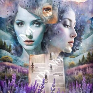 Vintage Floral Collage 025