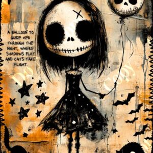 Whimsical Halloween Characters 002