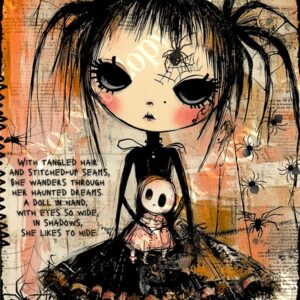 Whimsical Halloween Characters 006