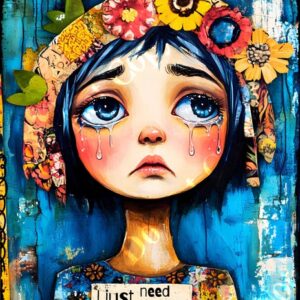 Whimsical Colourful Girls 005