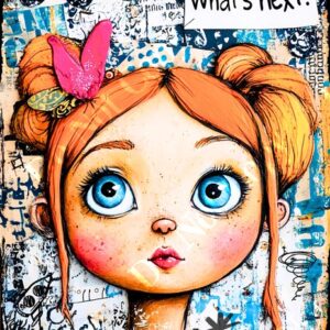 Whimsical Colourful Girls 006