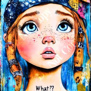 Whimsical Colourful Girls 008