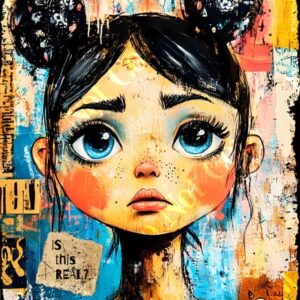 Whimsical Colourful Girls 011