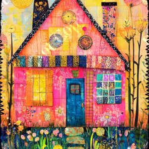 Whimsical Colourful Houses 002