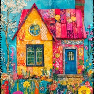 Whimsical Colourful Houses 004