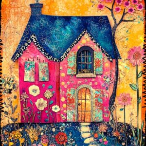 Whimsical Colourful Houses 009