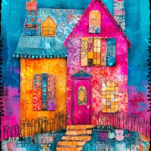 Whimsical Colourful Houses 012