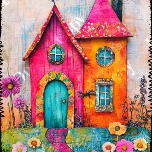 Whimsical Colourful Houses 015