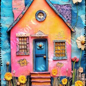 Whimsical Colourful Houses 018