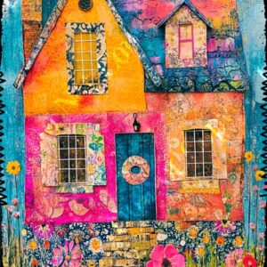 Whimsical Colourful Houses 022