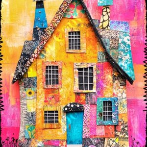 Whimsical Colourful Houses 024