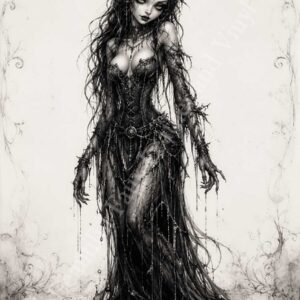 Beautiful Gothic Women 004
