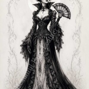 Beautiful Gothic Women 007