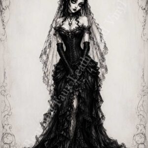 Beautiful Gothic Women 009