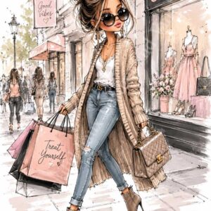Busy Lady