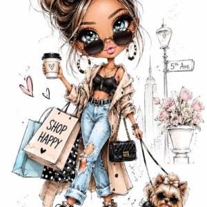 Busy Lady 002