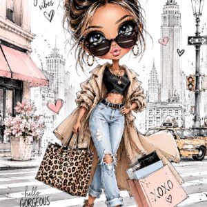 Busy Lady 004