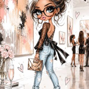 Busy Lady 005