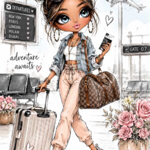 Busy Lady 006