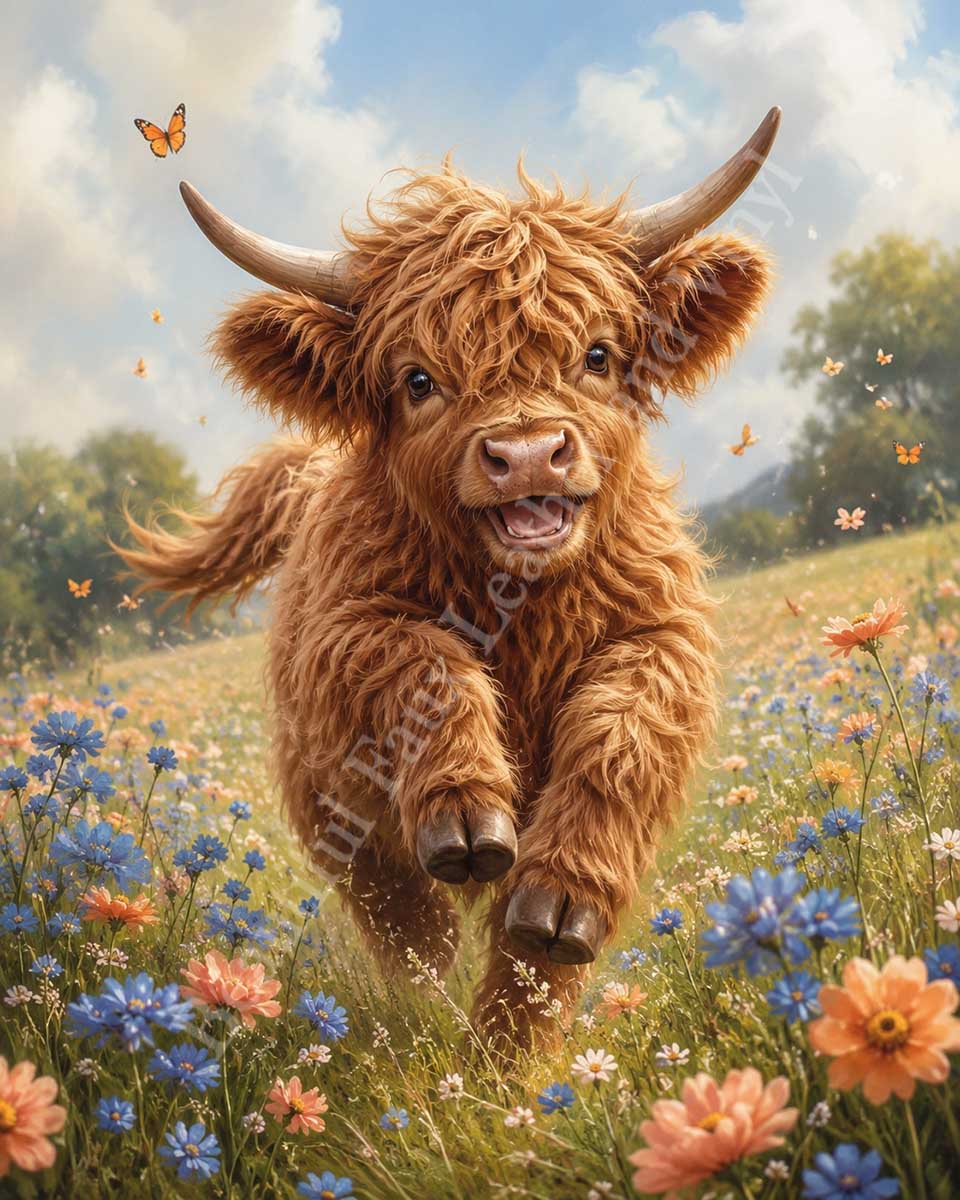 Country Highlander Cow 002