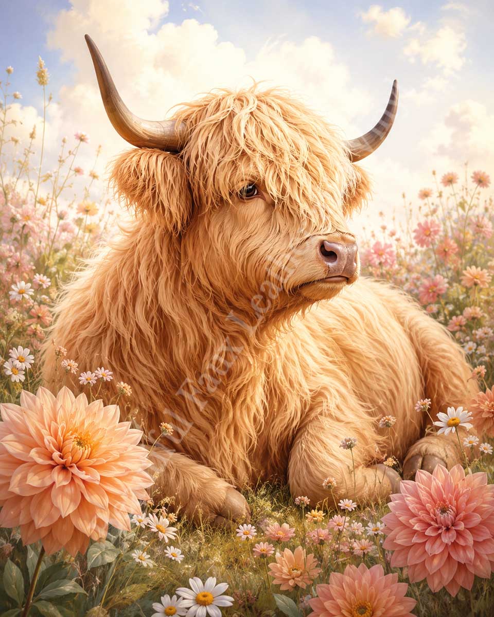 Country Highlander Cow 004
