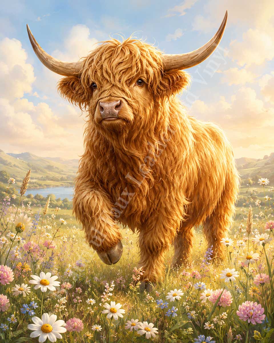 Country Highlander Cow 008
