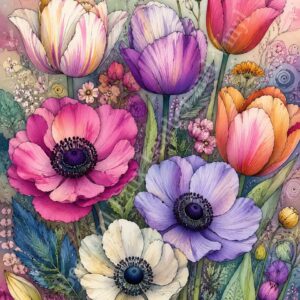 Flowers Bright 002