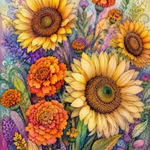 Flowers Bright 010