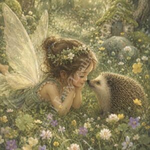Hedgehog Fairy 007